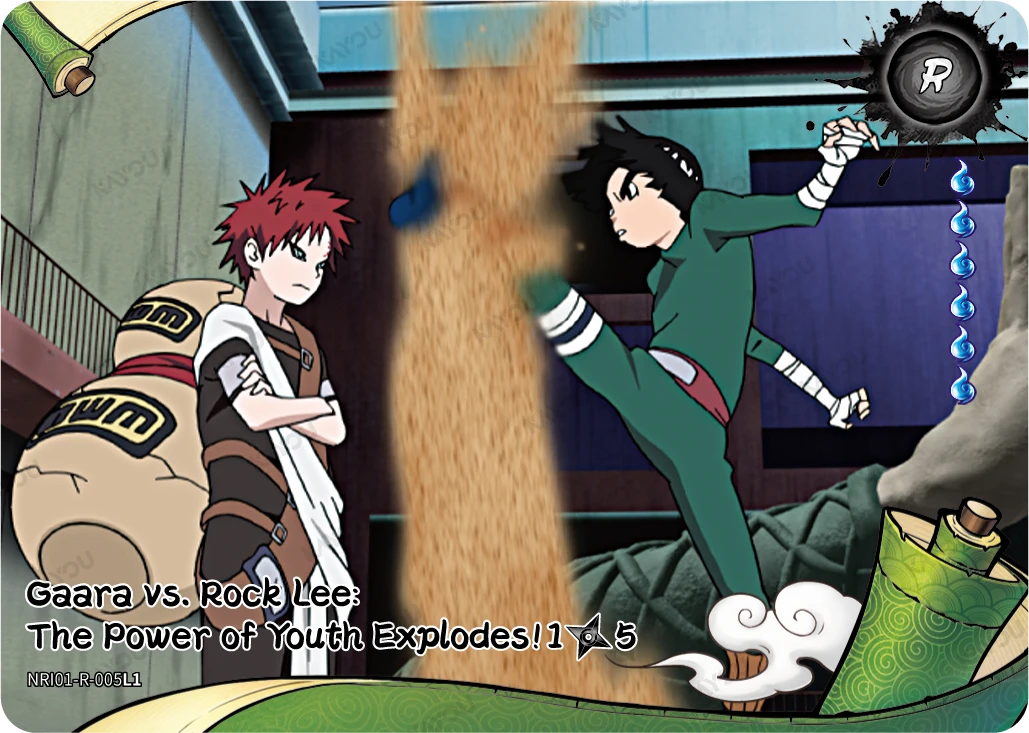 Gaara vs. Rock Lee: The Power of Youth Explodes! 1/5
