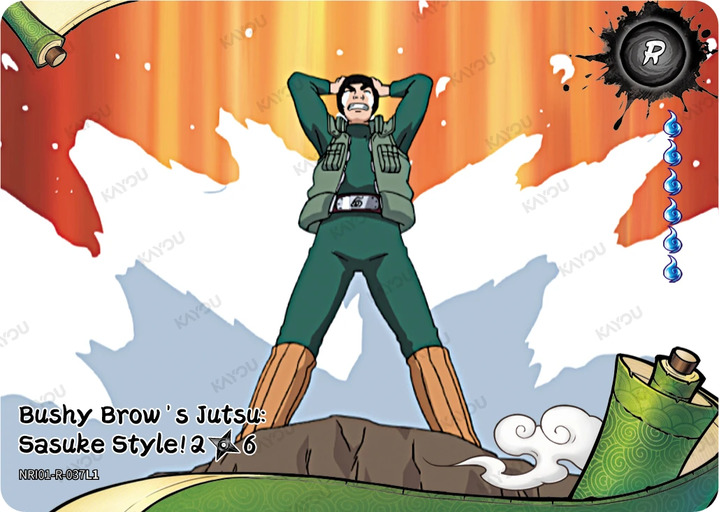 Bushy Brow's Jutsu: Sasuke Style! 2/6