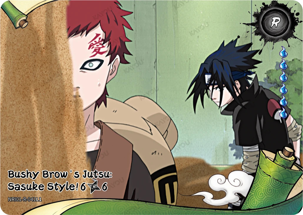 Bushy Brow's Jutsu: Sasuke Style! 6/6