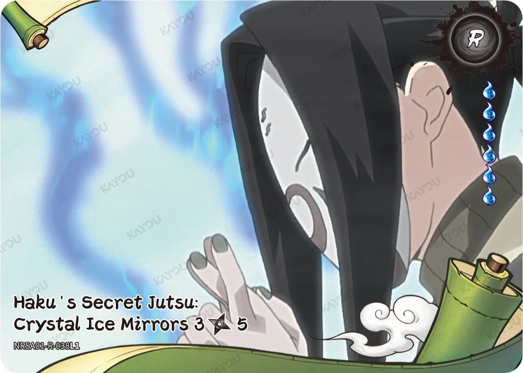 Haku's Secret Jutsu: Crystal Ice Mirrors 3/5