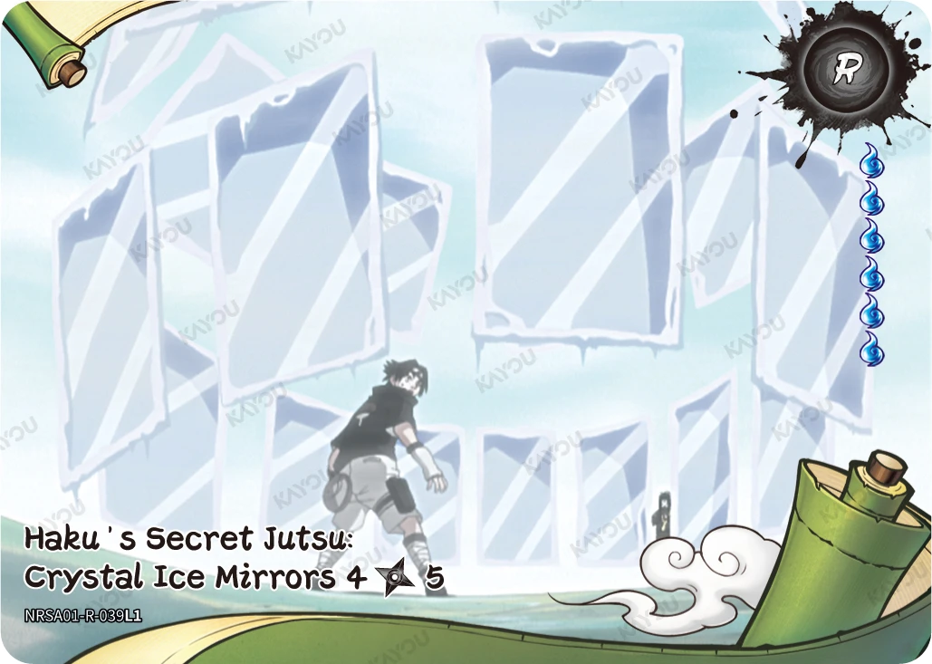 Haku's Secret Jutsu: Crystal Ice Mirrors 4/5