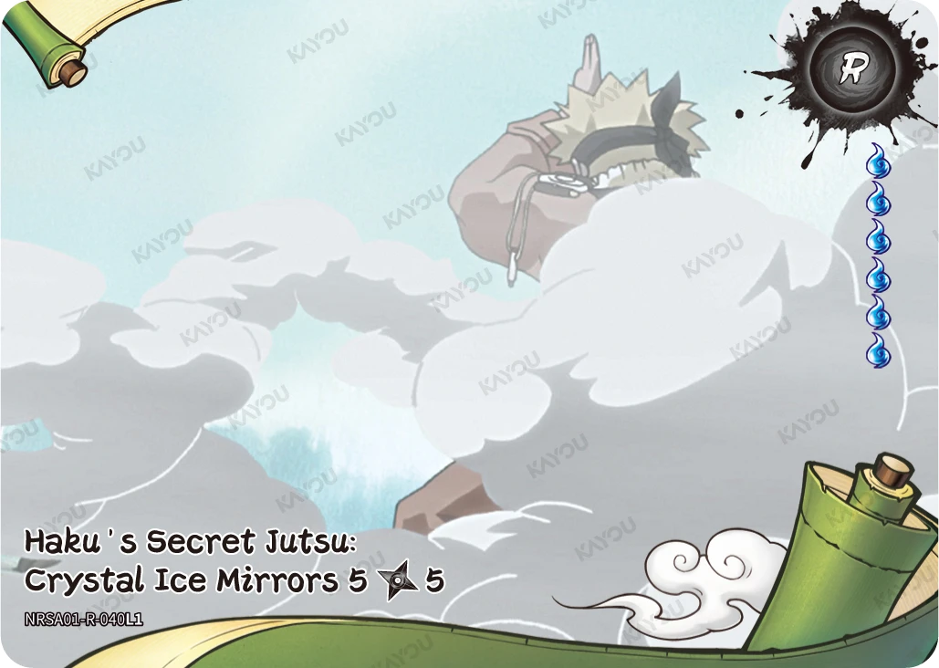 Haku's Secret Jutsu: Crystal Ice Mirrors 5/5