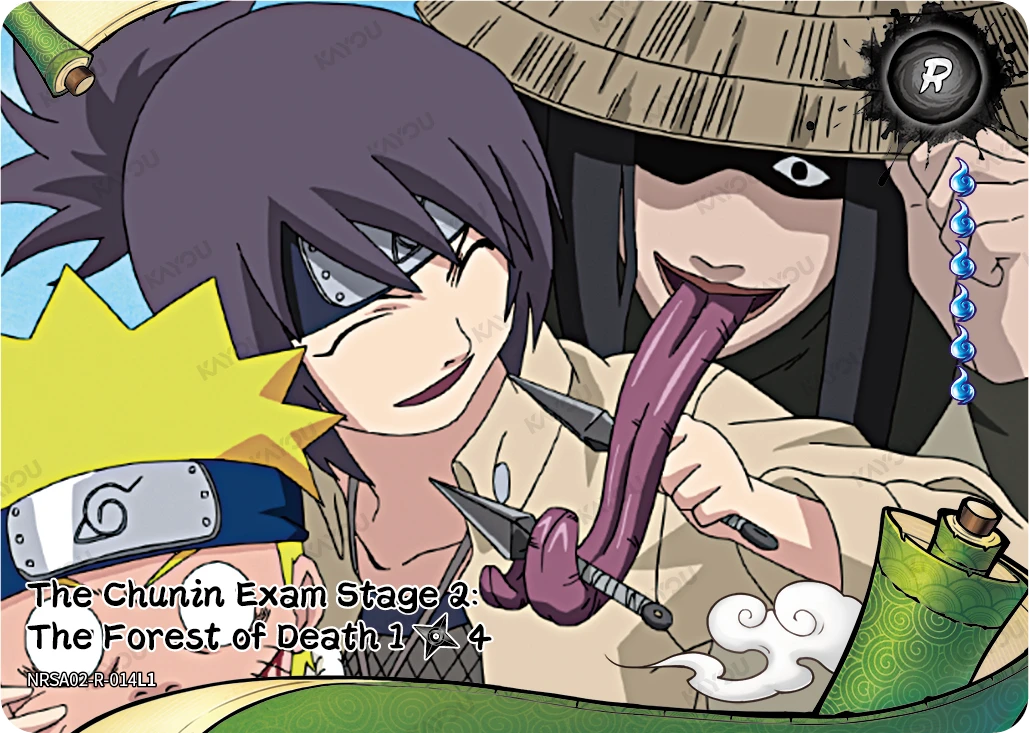The Chunin Exam Stage 2: The Forest of Death 1/4