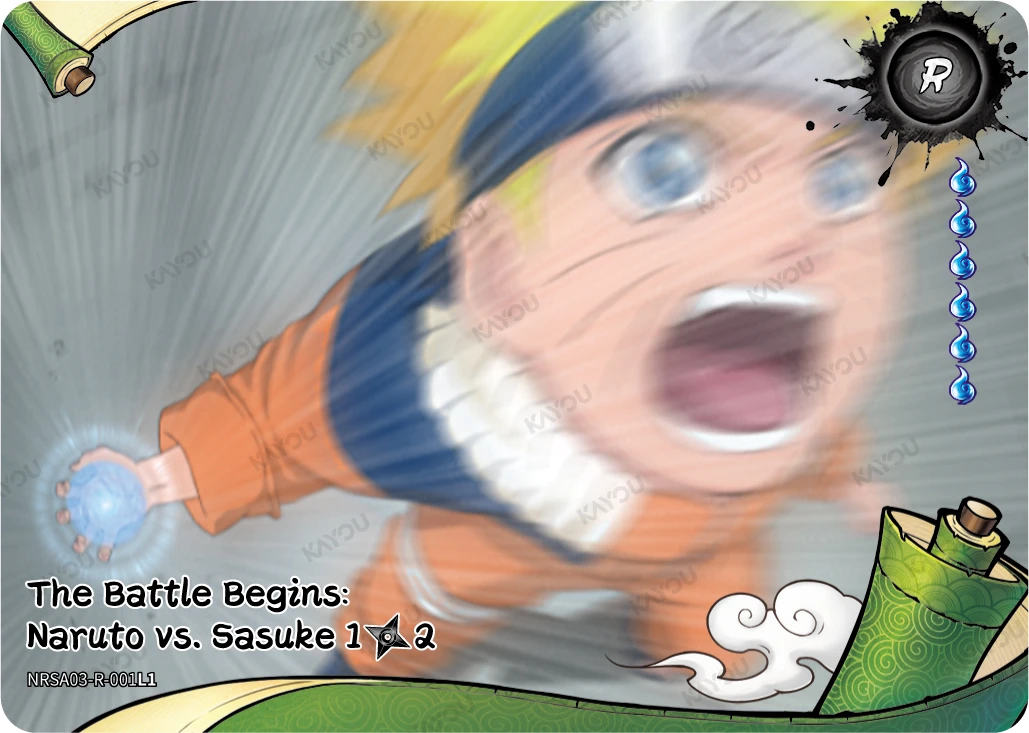 The Battle Begins: Naruto vs. Sasuke 1/2