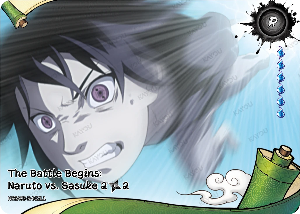 The Battle Begins: Naruto vs. Sasuke 2/2