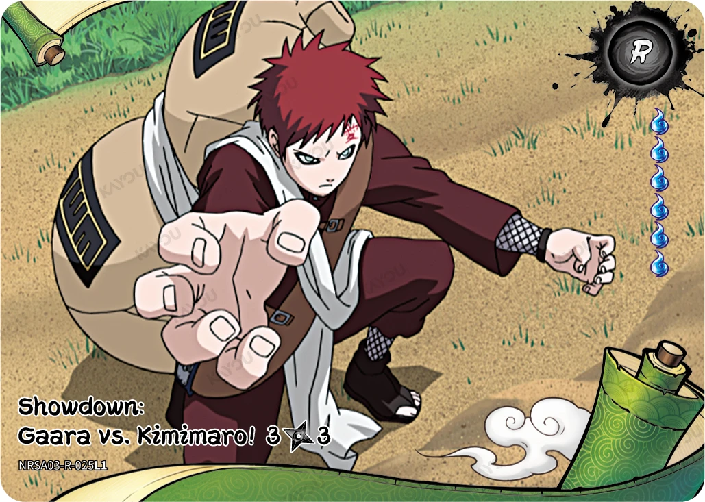 Showdown: Gaara vs. Kimimaro! 3/3