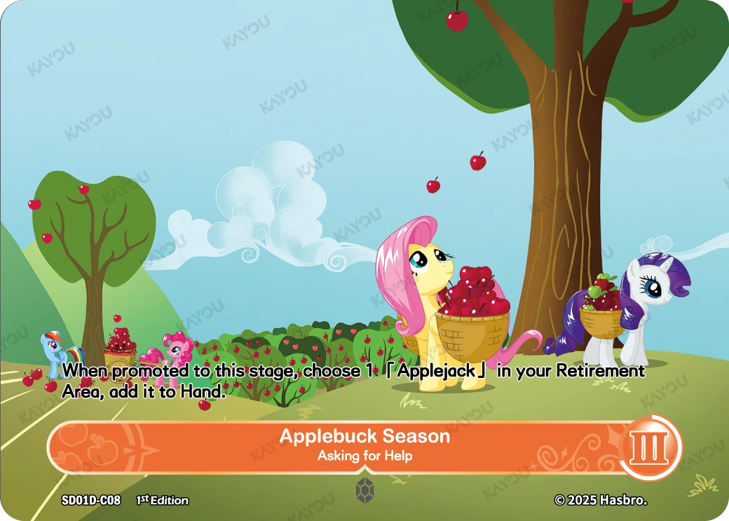 Applebuck Season -- Asking for Help