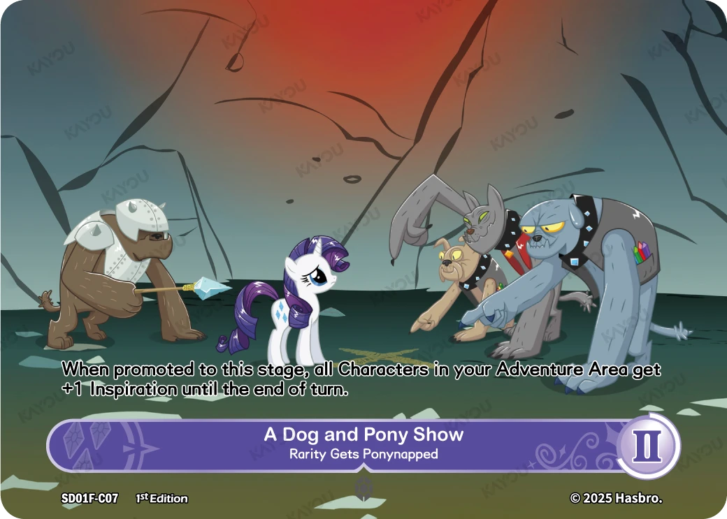 A Dog and Pony Show -- Rarity Gets Ponynapped