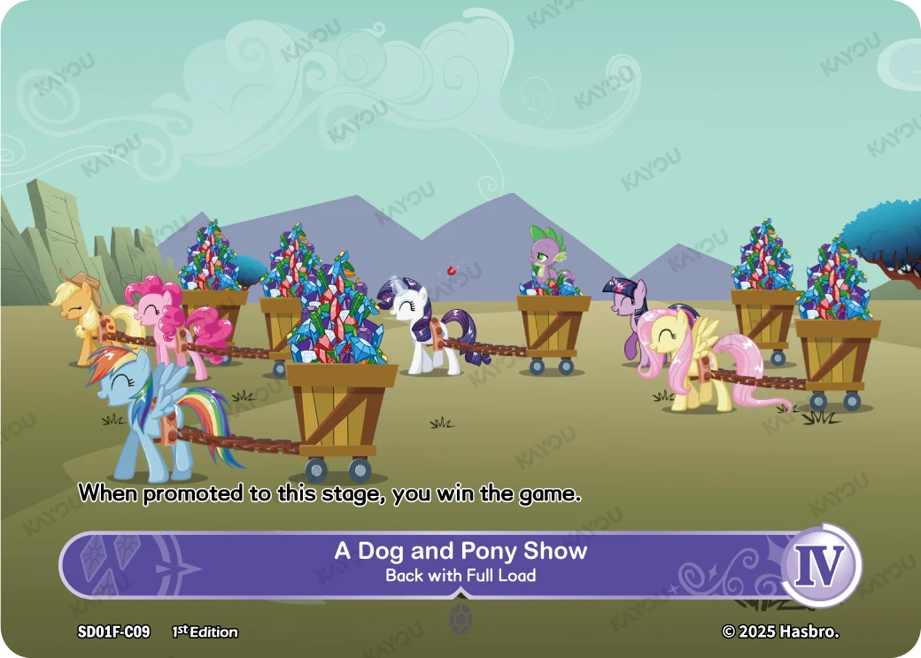 A Dog and Pony Show -- Back with Full Load