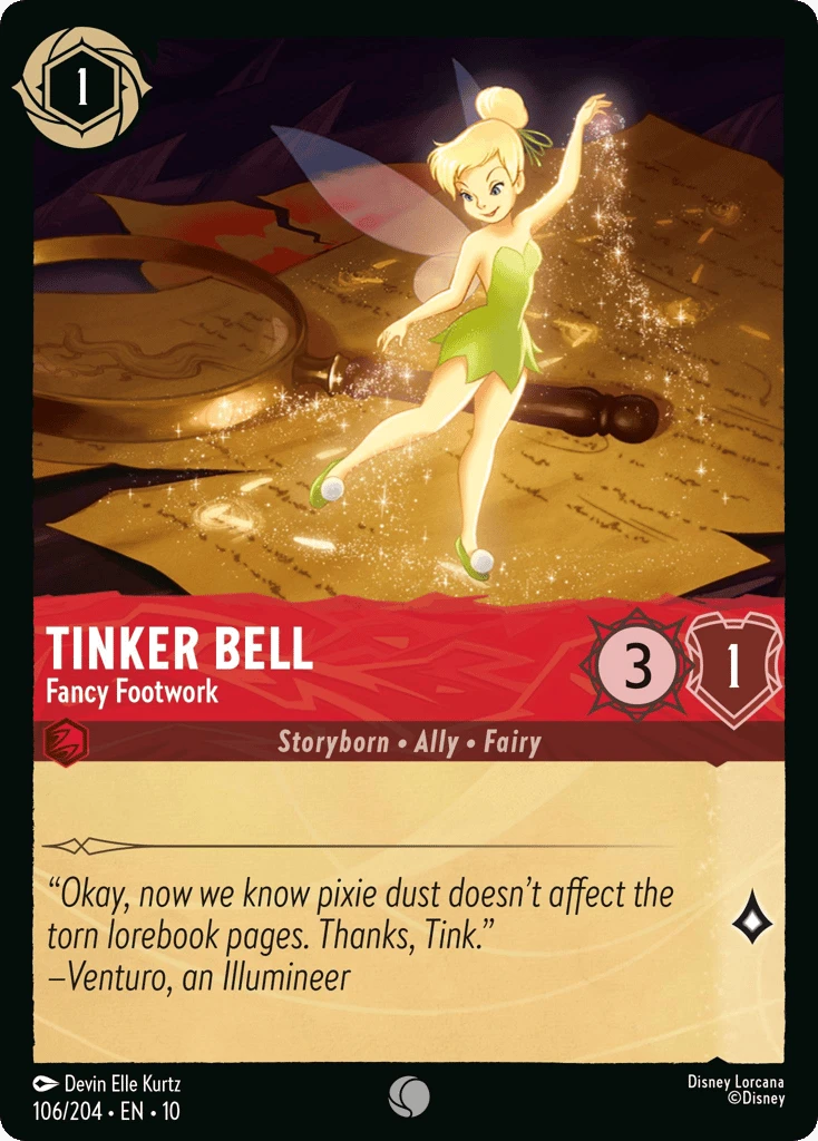 Tinker Bell - Fancy Footwork