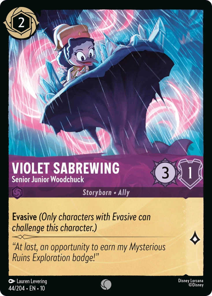 Violet Sabrewing - Senior Junior Woodchuck