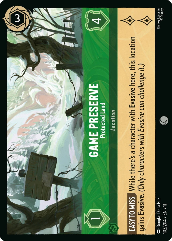 Game Preserve - Protected Land