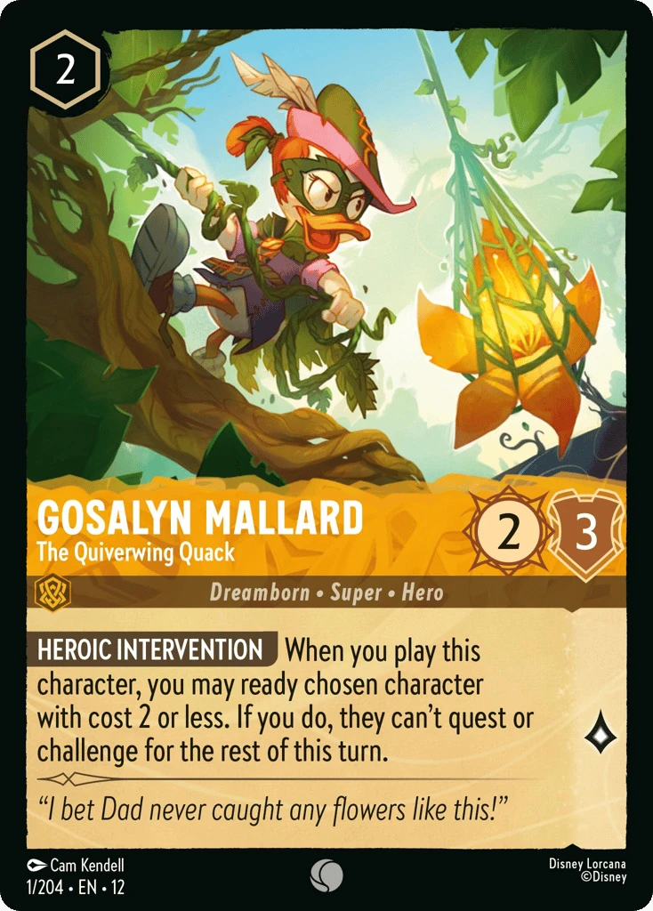 Gosalyn Mallard - The Quiverwing Quack