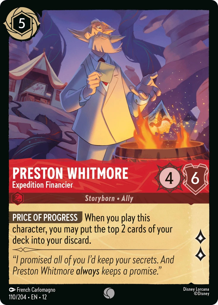 Preston Whitmore - Expedition Financier