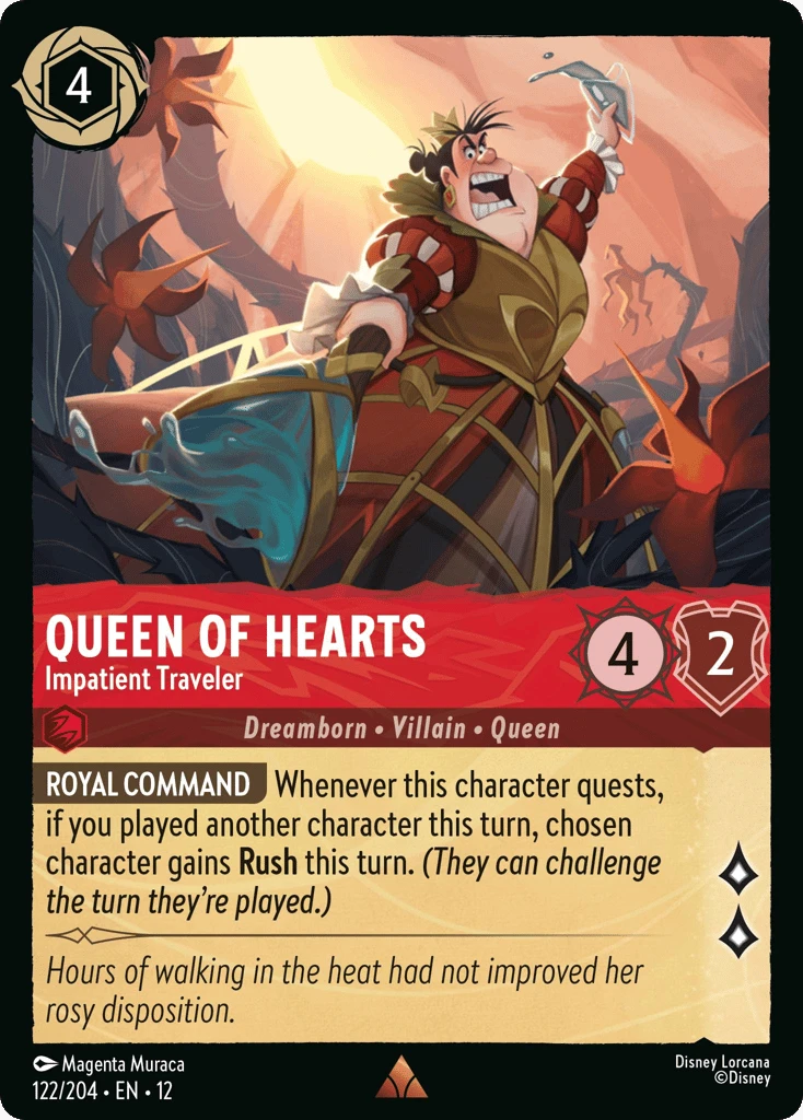 Queen of Hearts - Impatient Traveler