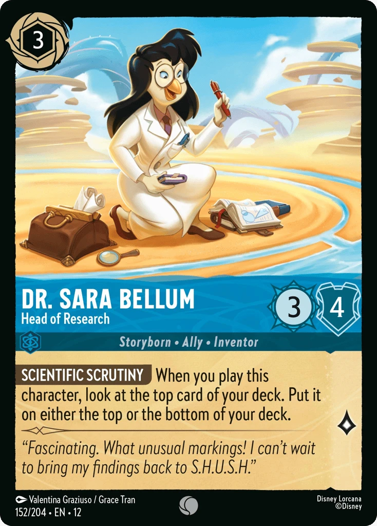 Dr. Sara Bellum - Head of Research