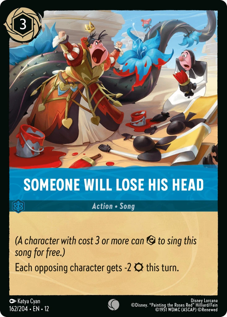 Someone Will Lose His Head
