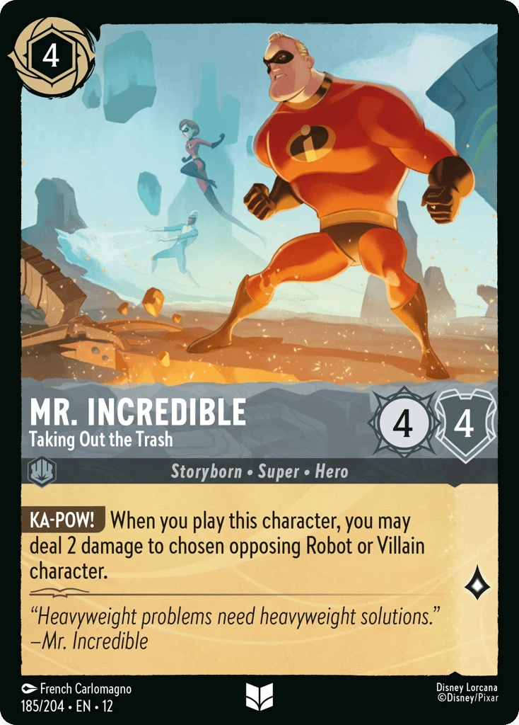 Mr. Incredible - Taking Out the Trash