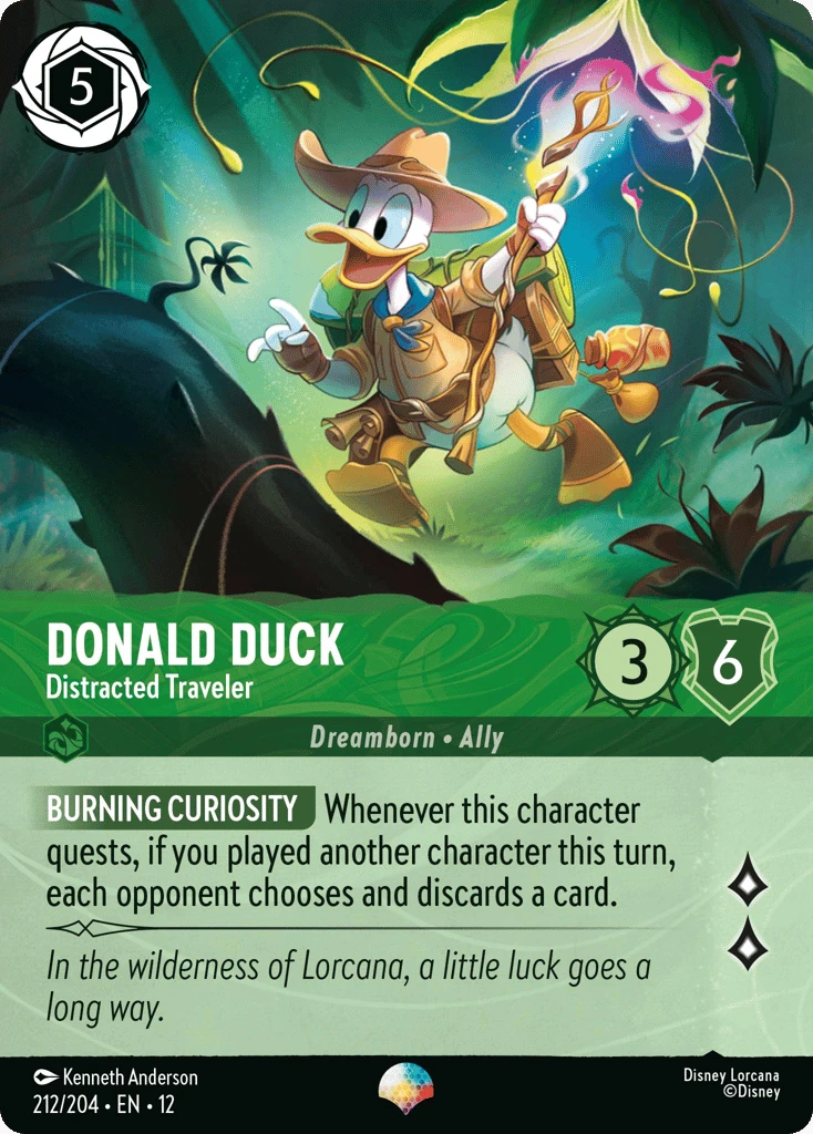 Donald Duck - Distracted Traveler