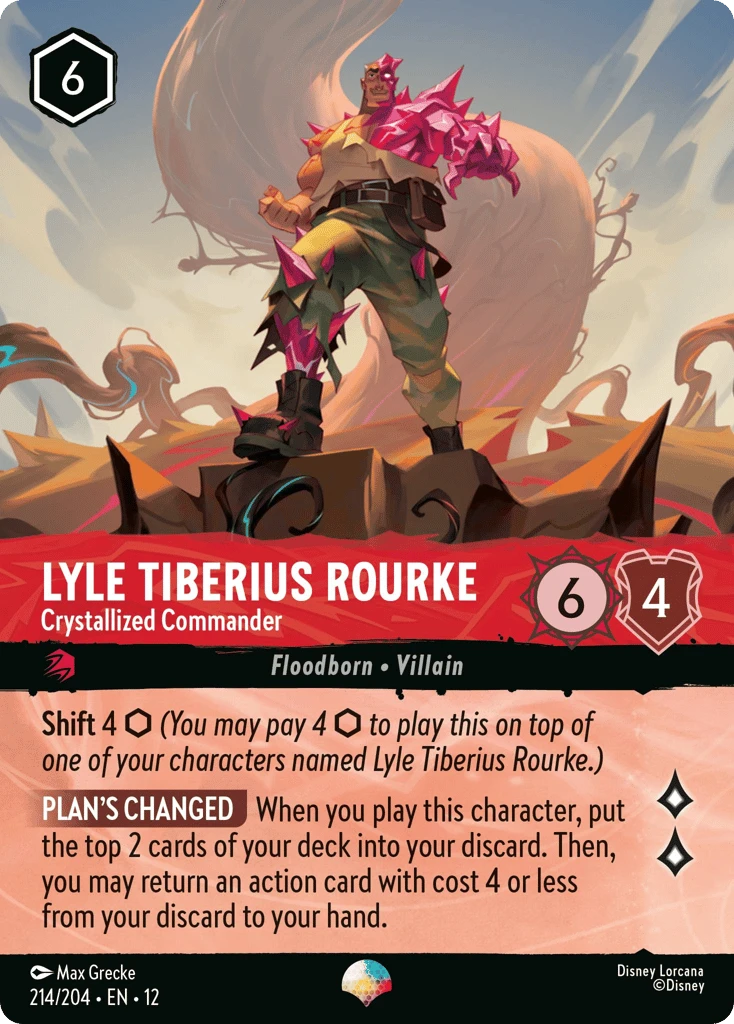 Lyle Tiberius Rourke - Crystallized Commander
