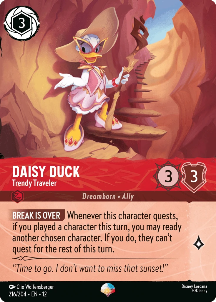Daisy Duck - Trendy Traveler