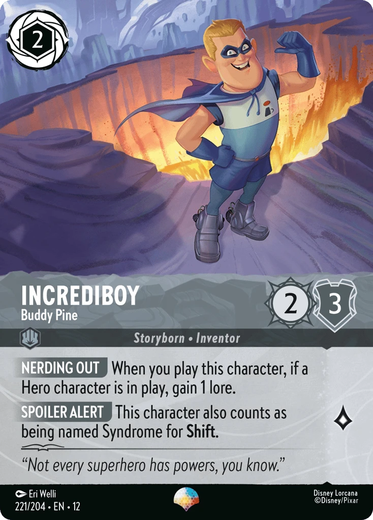 Incrediboy - Buddy Pine