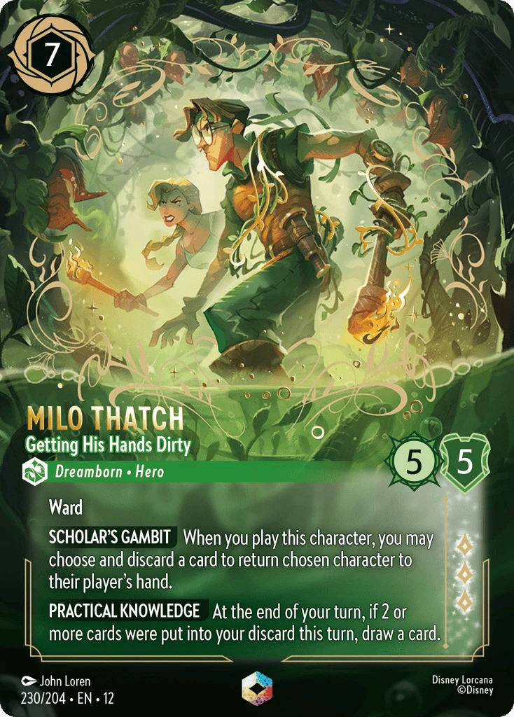 Milo Thatch - Getting His Hands Dirty