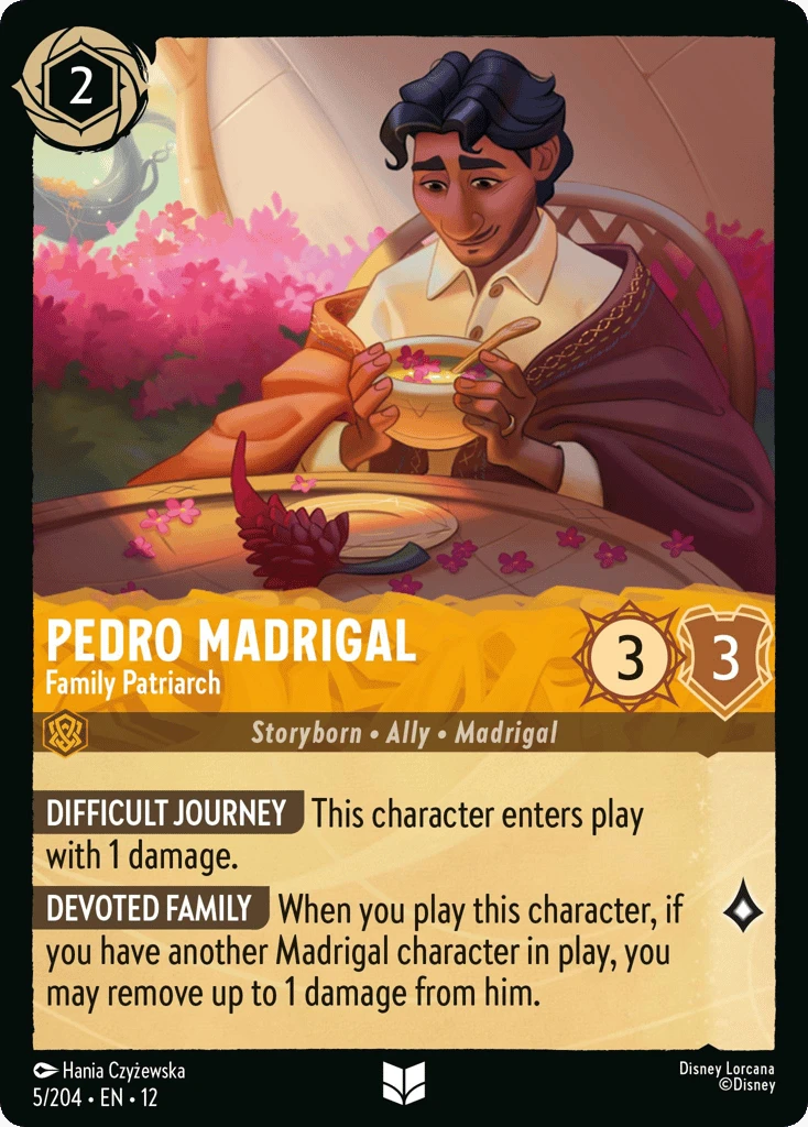 Pedro Madrigal - Family Patriarch