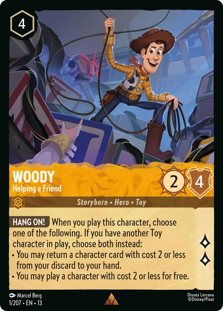 Woody - Helping a Friend