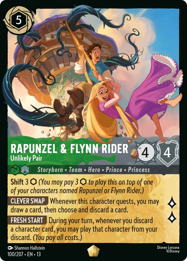 Rapunzel & Flynn Rider - Unlikely Pair