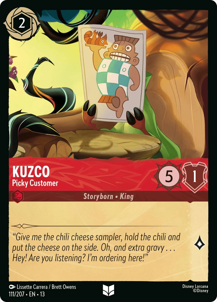 Kuzco - Picky Customer