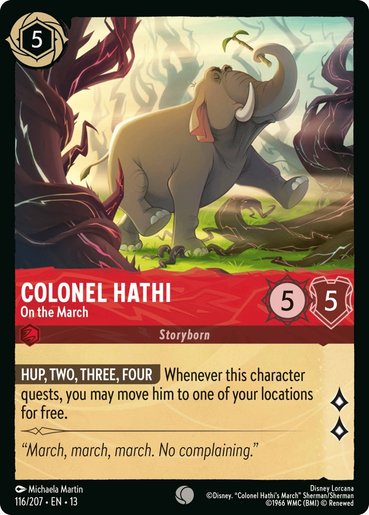 Colonel Hathi - On the March