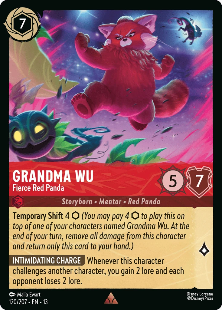 Grandma Wu - Fierce Red Panda