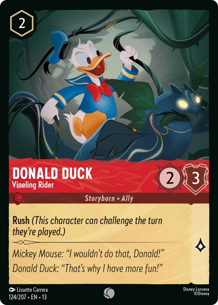 Donald Duck - Vineling Rider