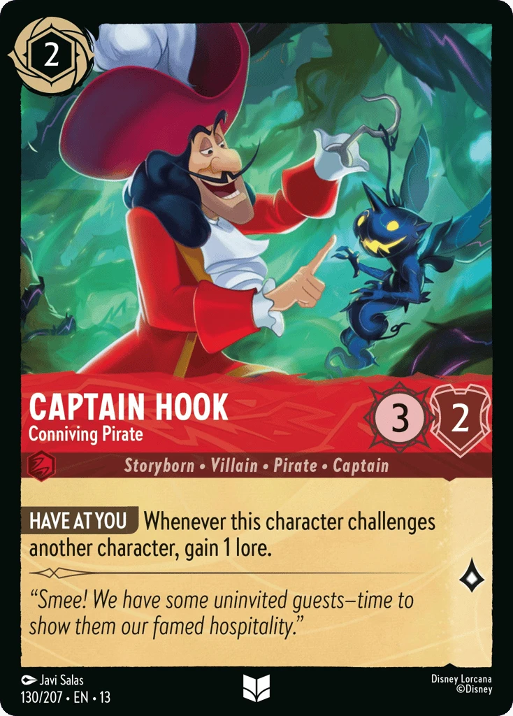 Captain Hook - Conniving Pirate