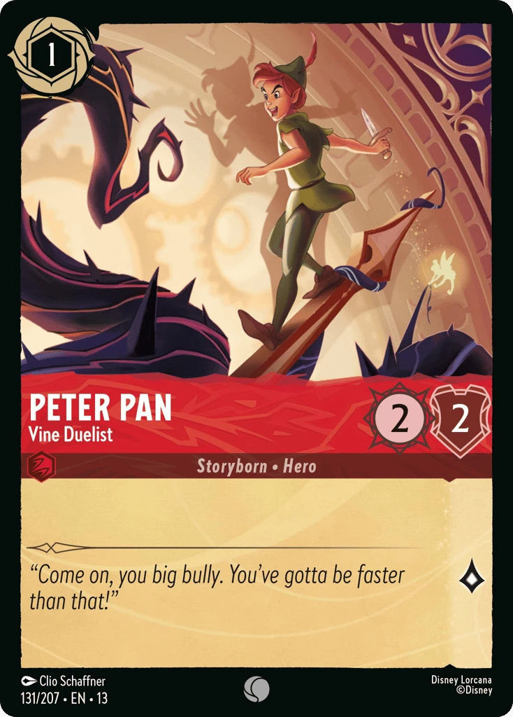 Peter Pan - Vine Duelist