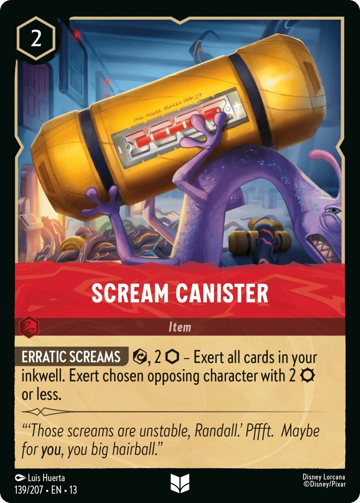Scream Canister