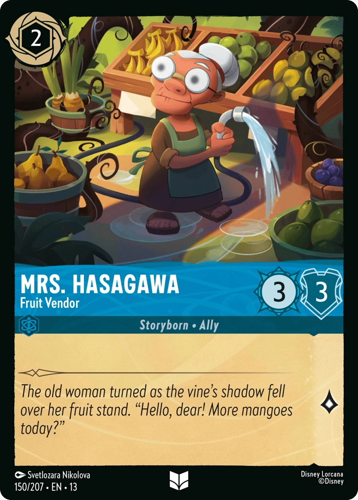 Mrs. Hasagawa - Fruit Vendor