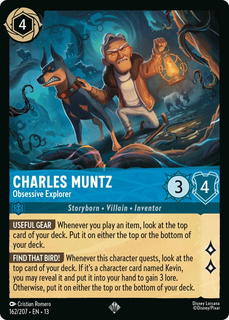 Charles Muntz - Obsessive Explorer