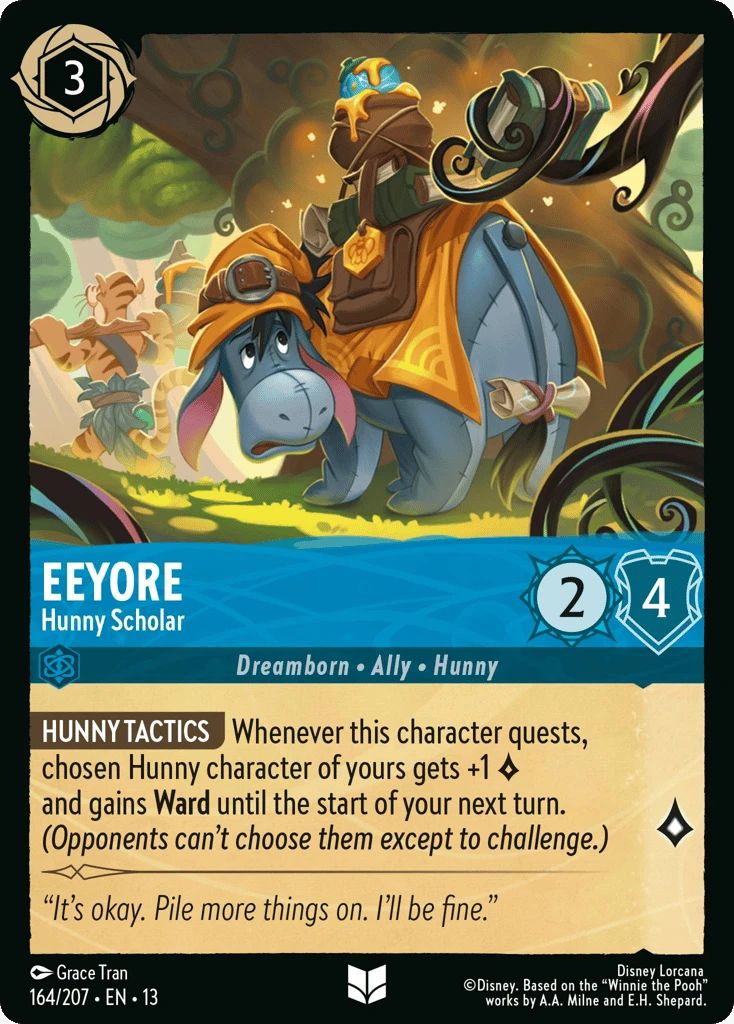 Eeyore - Hunny Scholar