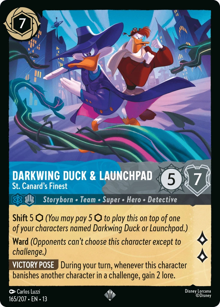 Darkwing Duck & Launchpad - St. Canard's Finest