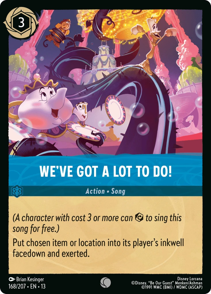 We've Got a Lot to Do!