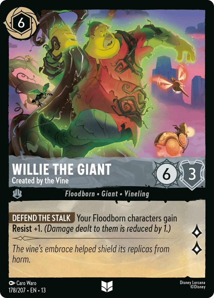 Willie the Giant - Created by the Vine