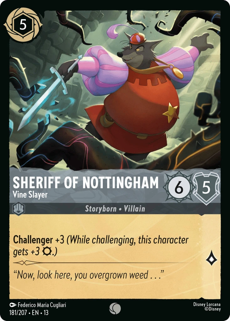 Sheriff of Nottingham - Vine Slayer