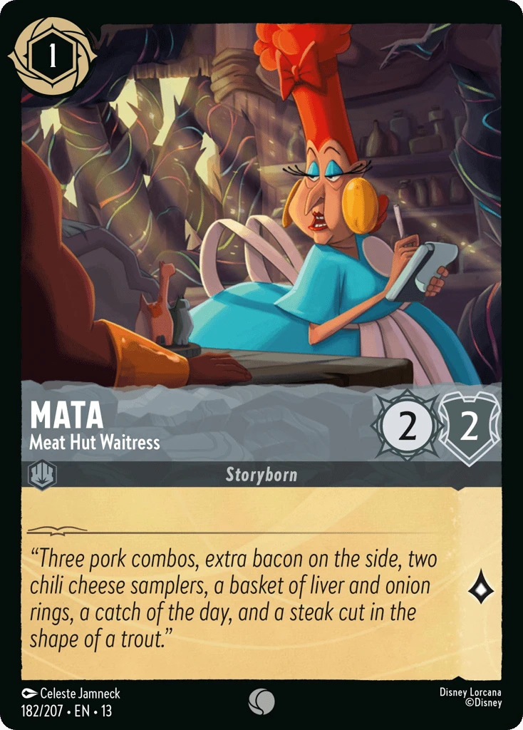 Mata - Meat Hut Waitress