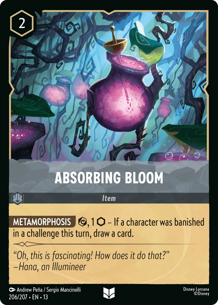 Absorbing Bloom