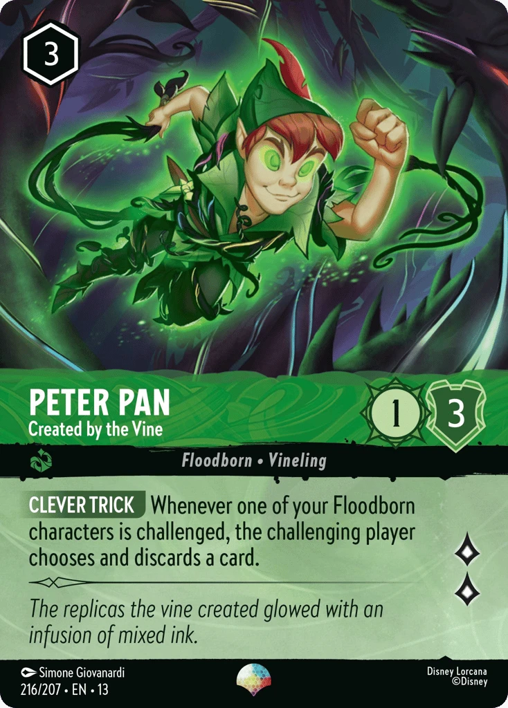 Peter Pan - Created by the Vine