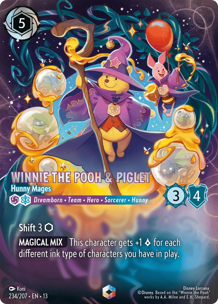 Winnie the Pooh & Piglet - Hunny Mages