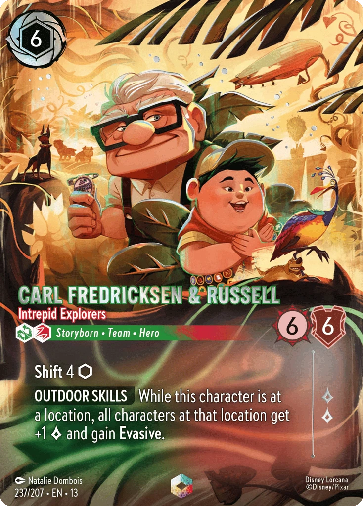 Carl Fredricksen & Russell - Intrepid Explorers