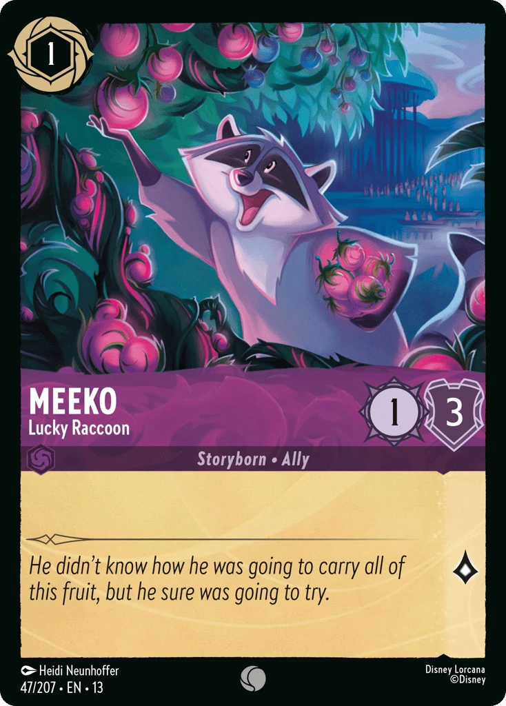 Meeko - Lucky Raccoon
